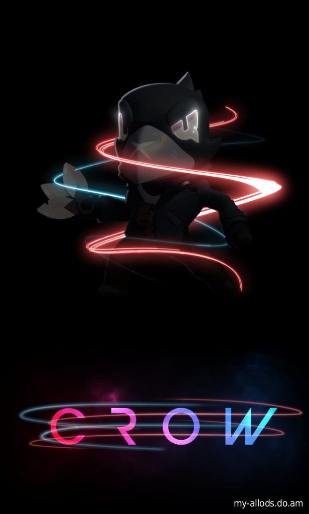 Обои на телефон Ворон Brawl Stars