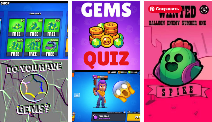 Free Gems Quiz & BS wallpapers (Prank Intented)