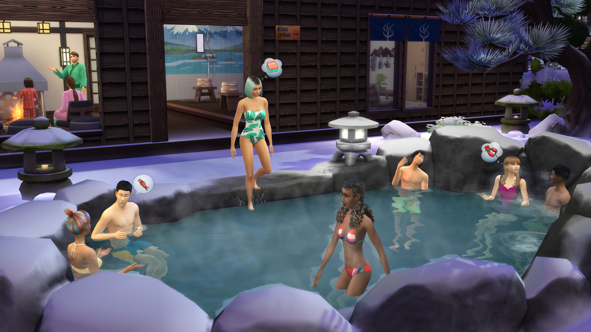 The Sims Снежные просторы