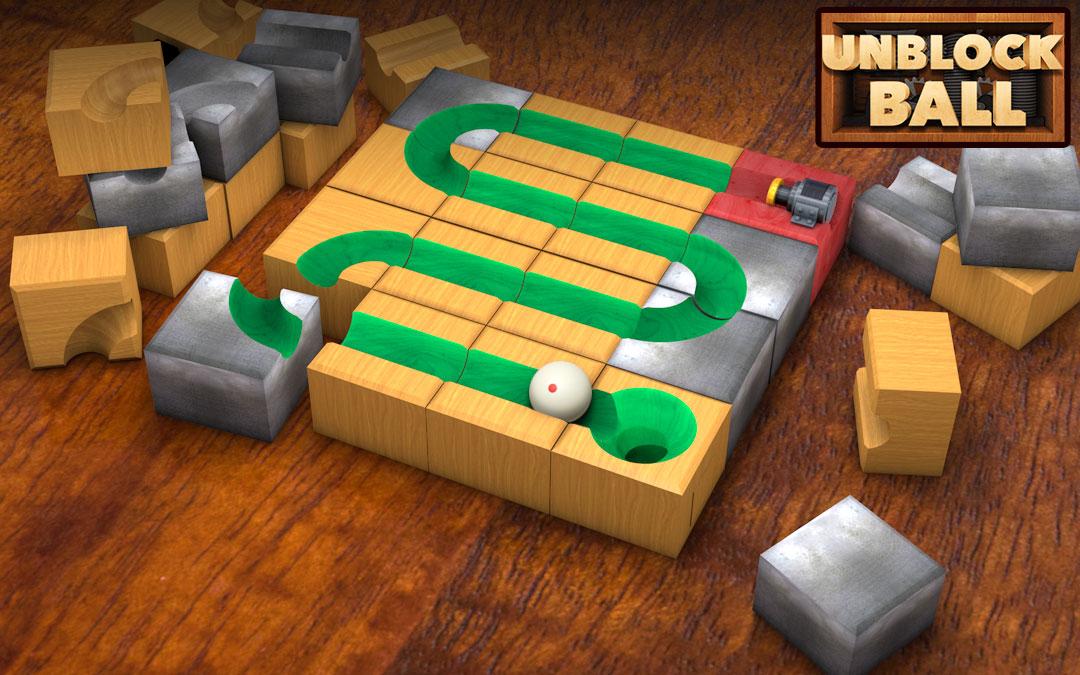 Unblock The Ball - Roll & Drag Block Puzzle Games